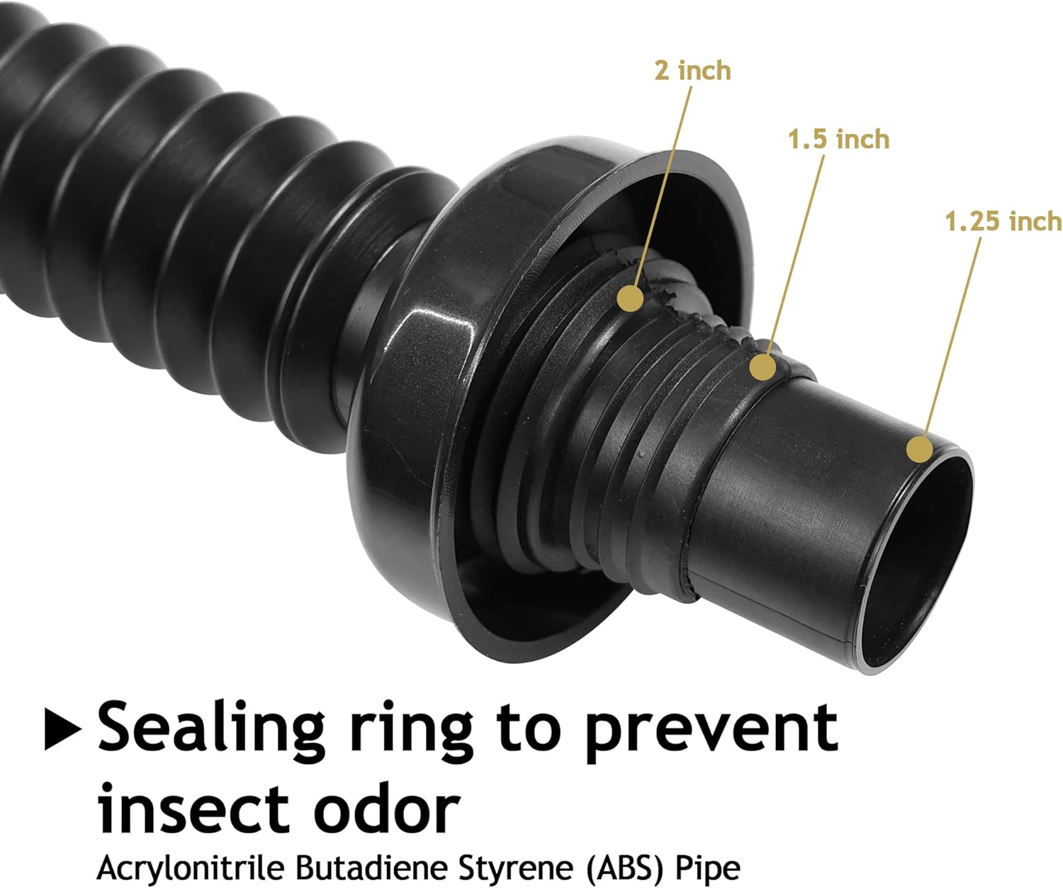 🔥LAST DAY 49% OFF - 🛠️🚰 Bathroom Sink Drain Kit with Flexible Anti-Odor P-Trap