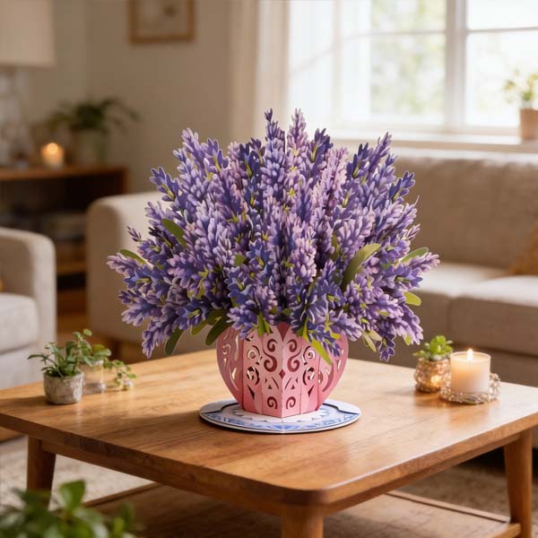 🏆35K+ SOLD! 🌼💌 Forever-Blooming 3D Flower Pop-Up Card– Personalized Love Message & Everlasting Bloom 🎁