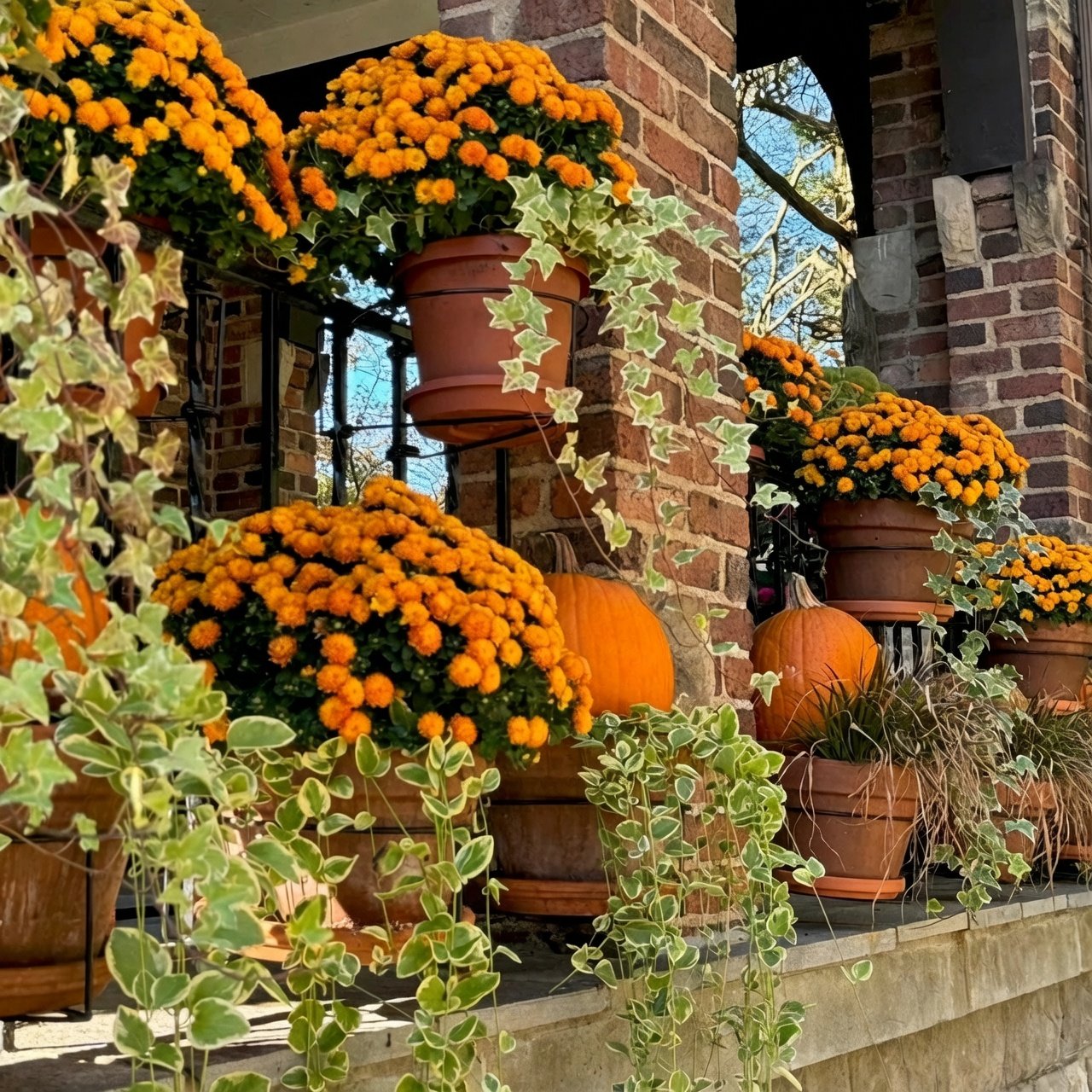 GripVerdeTM Railing Plant Hanger