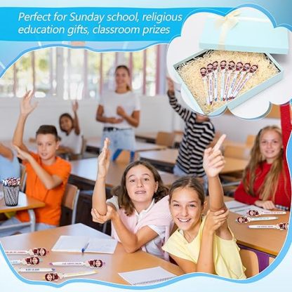 ✝️Mini Jesus Figures Pen Bible Verse Ballpoint Pen