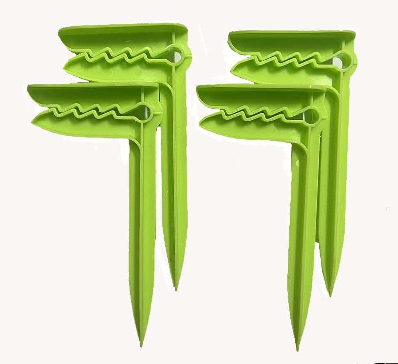 🔥LAST DAY 50% OFF - 🦖 Dinosaur Shape Beach Towel Clips | Windproof Sand Secure Holder (Set of 4)