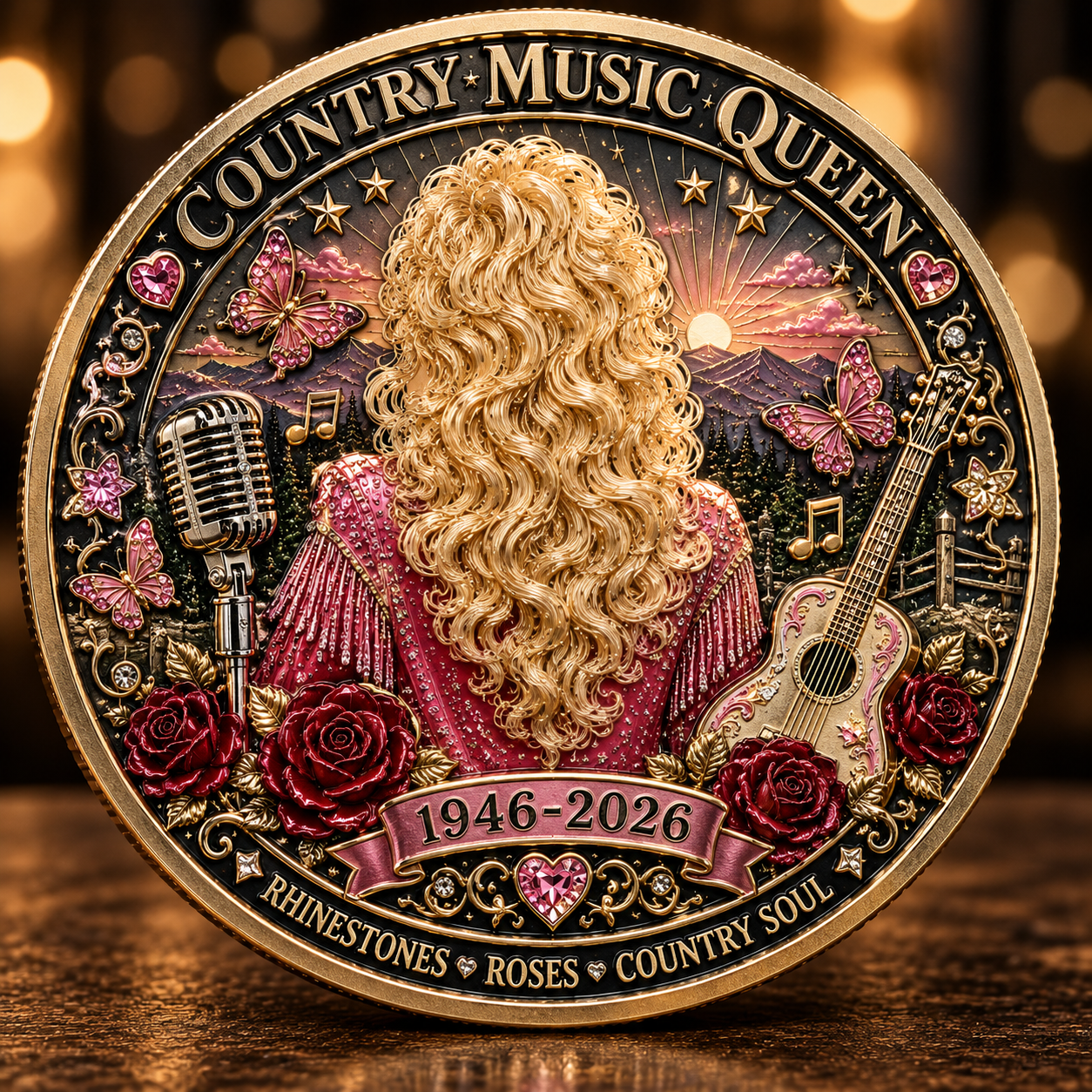 🇺🇸 Last Day Promo: 49% OFF👑 Country Music Queen 1946–2026 Commemorative Coin A Voice Remembered. A Legacy That Lives On. 🎶❤