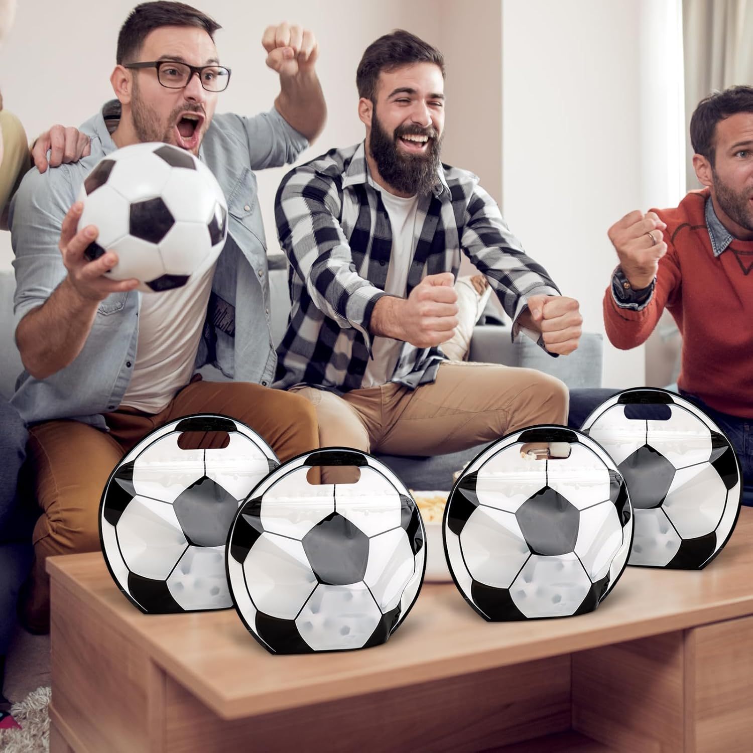 🎒⚽ Soccer Party Favor Bags with Handles – Football Treat Bags for Birthdays, Team Parties & World Cup Celebrations 🎉