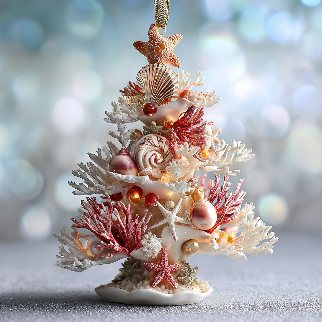 Ocean Fantasy Christmas Tree Ornaments