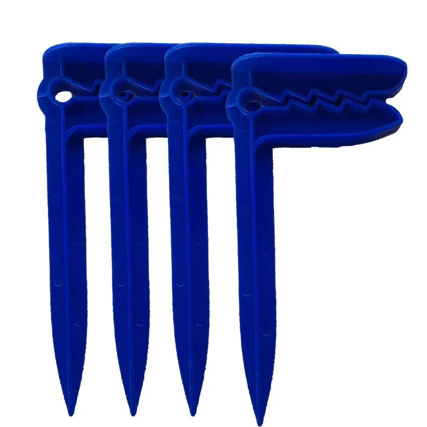 🔥LAST DAY 50% OFF - 🦖 Dinosaur Shape Beach Towel Clips | Windproof Sand Secure Holder (Set of 4)