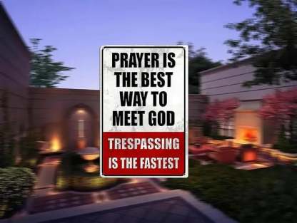 🔥LAST DAY 49% OFF - Metal No Trespassing Signs Private Property Funny