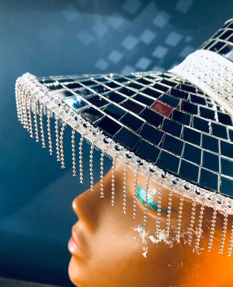 Disco ball Festival Visor