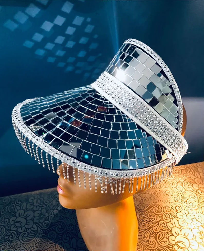 Disco ball Festival Visor