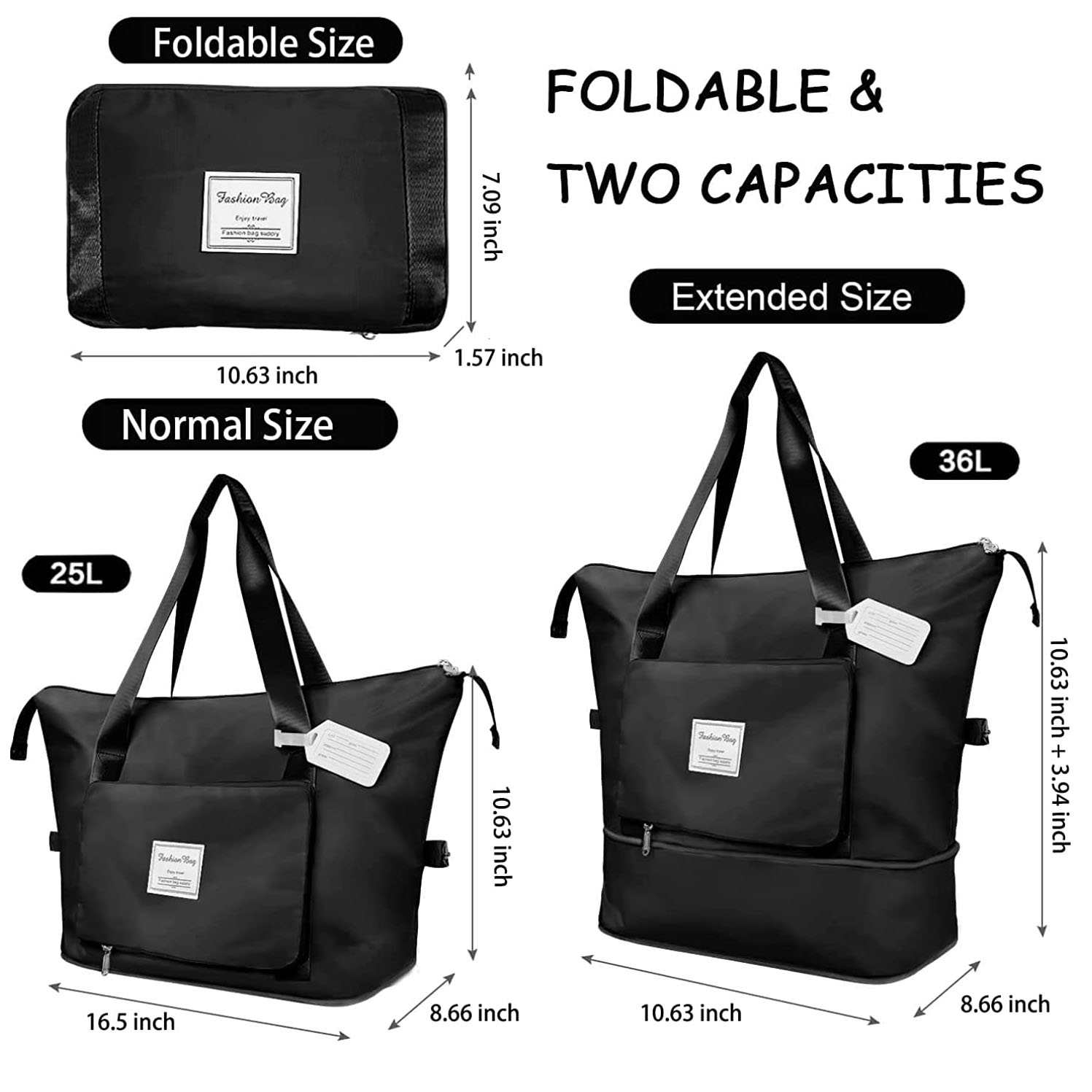 Travel Bag Gym Bag - BUY 2 FREE SHIPPING