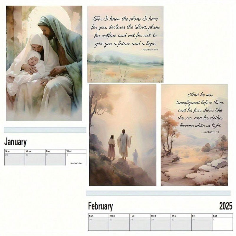2025 Jesus Calendar