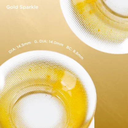 GlowyLock™ Gold Sparkle