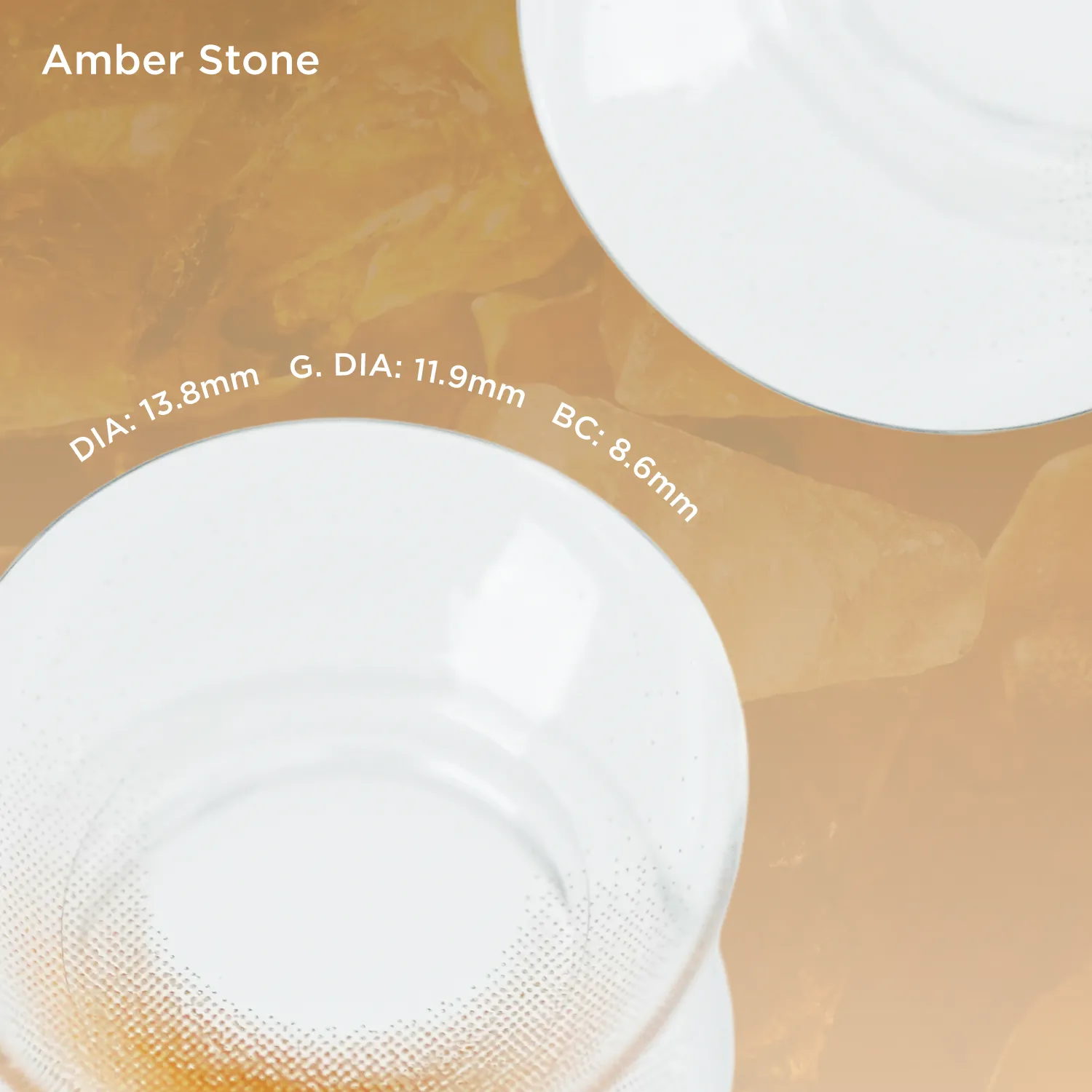 GlowyLock™ Amber Stone
