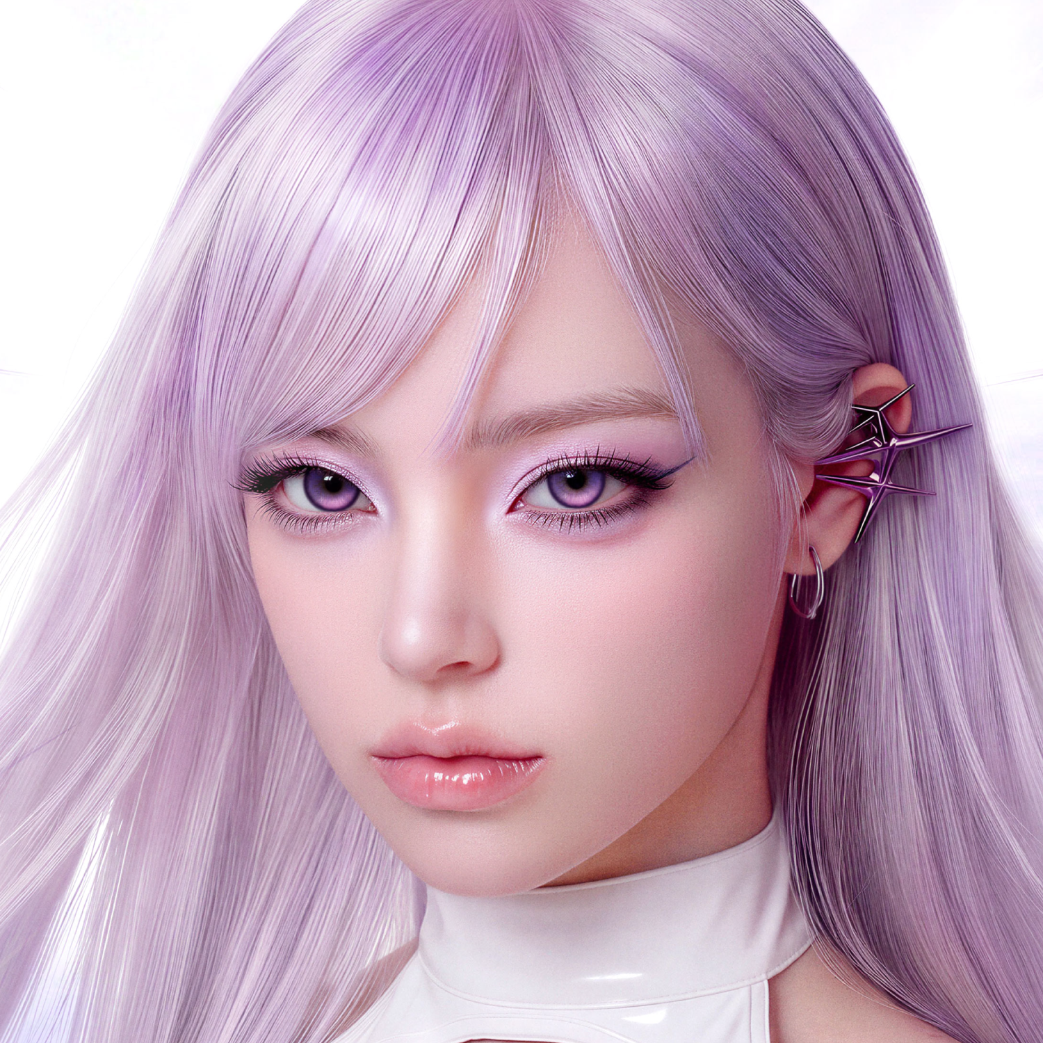 GlowyLock™ Violet Halo