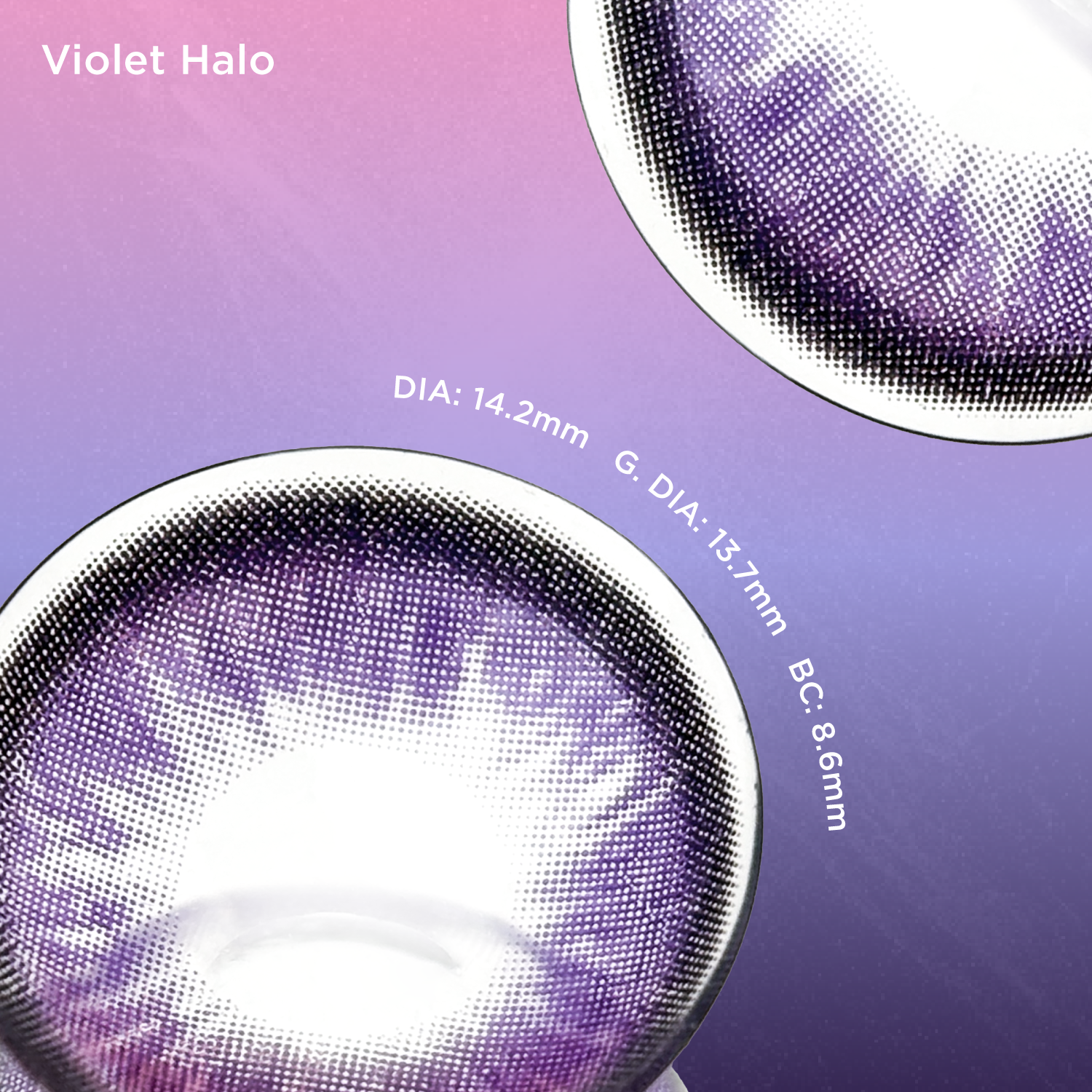 GlowyLock™ Violet Halo