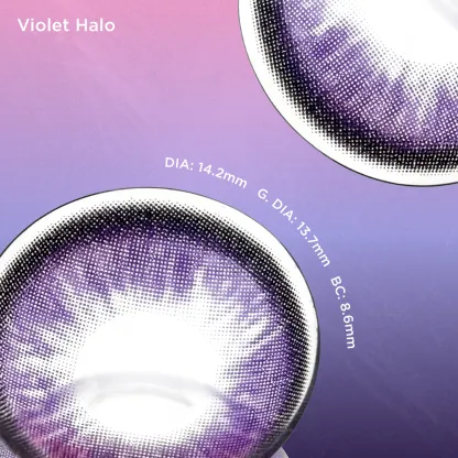 GlowyLock™ Violet Halo