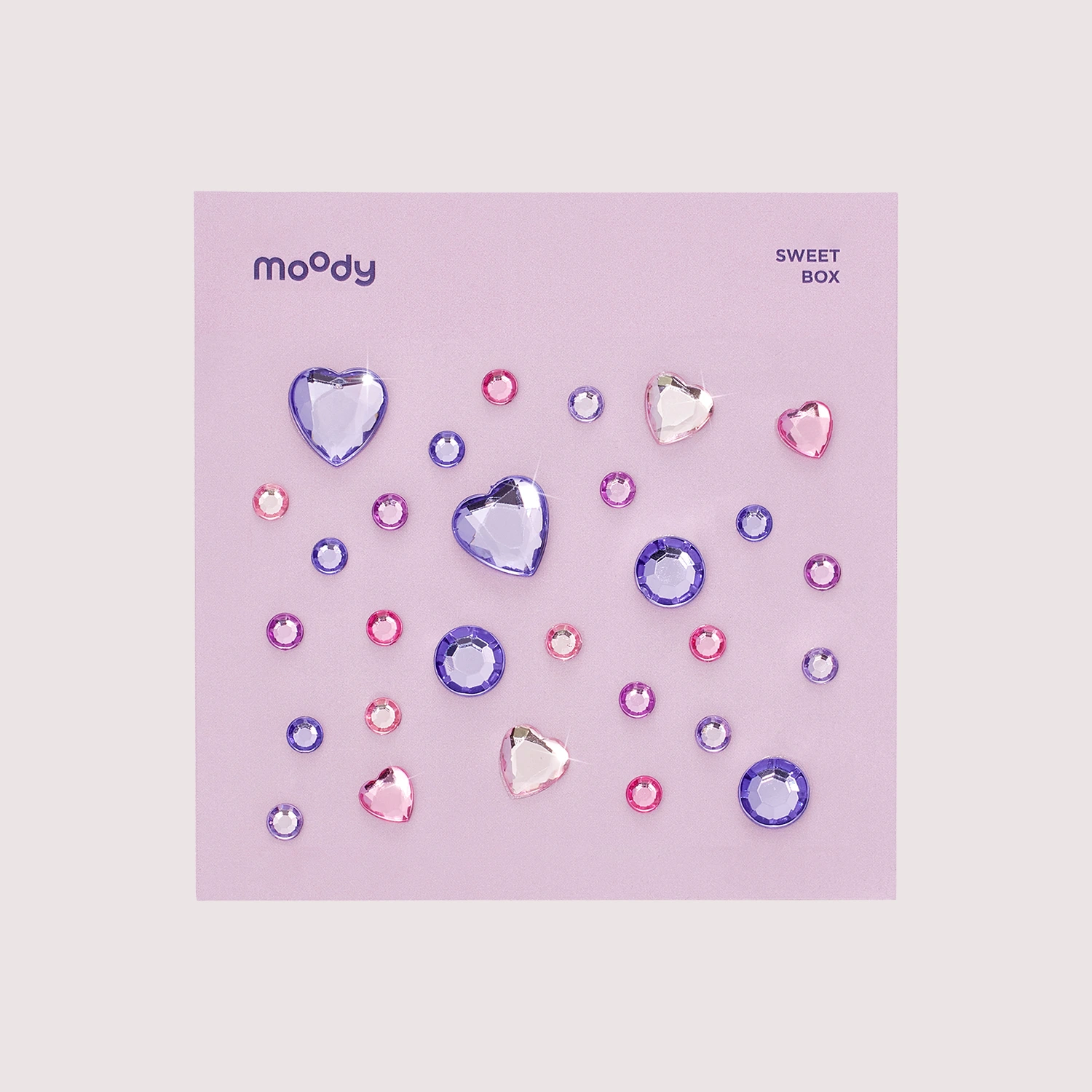 moody Sweetheart Diamond Stickers