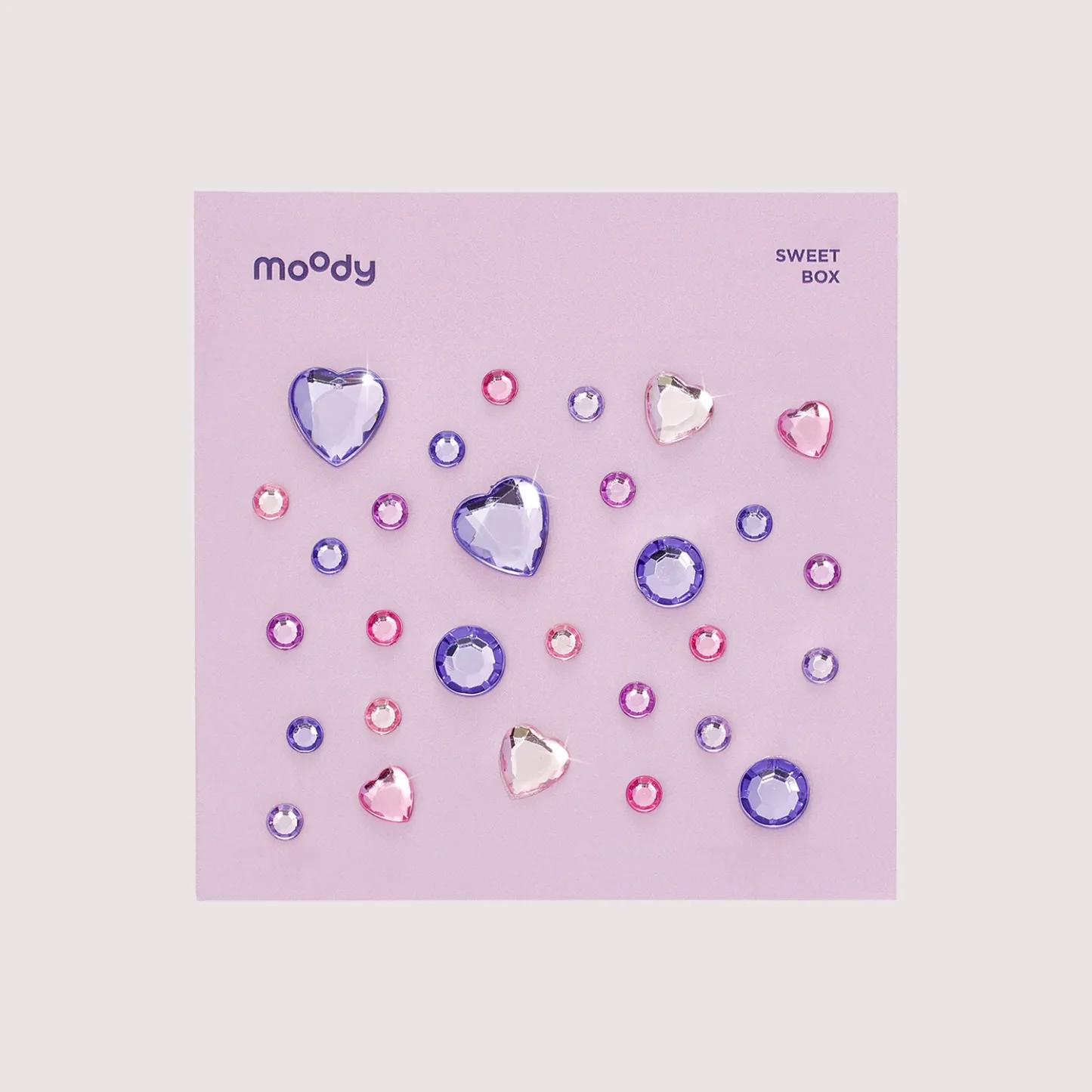 moody Sweetheart Diamond Stickers