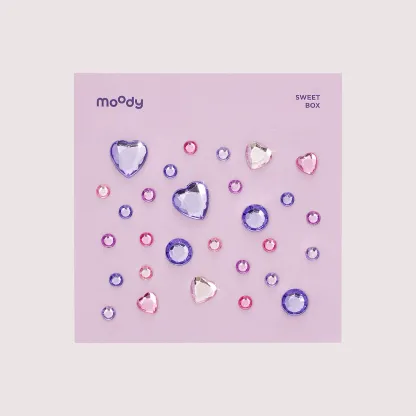 moody Sweetheart Diamond Stickers