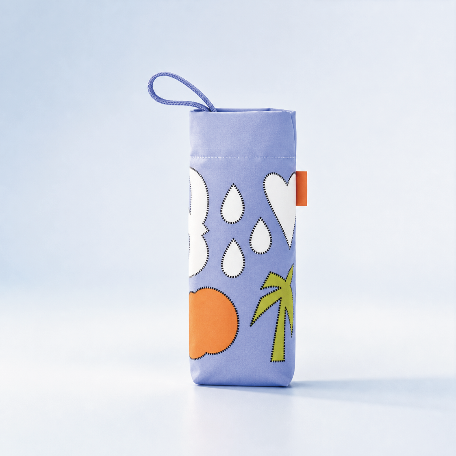 moody Pocket Umbrella | Sky Blue