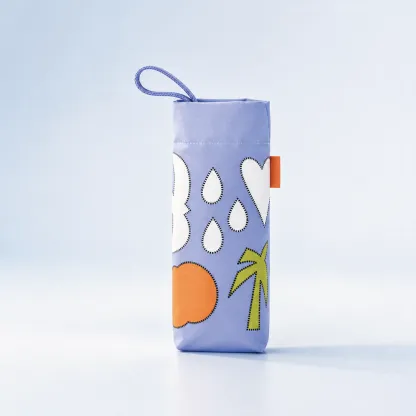moody Pocket Umbrella | Sky Blue