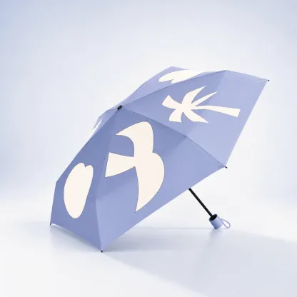 moody Pocket Umbrella | Sky Blue