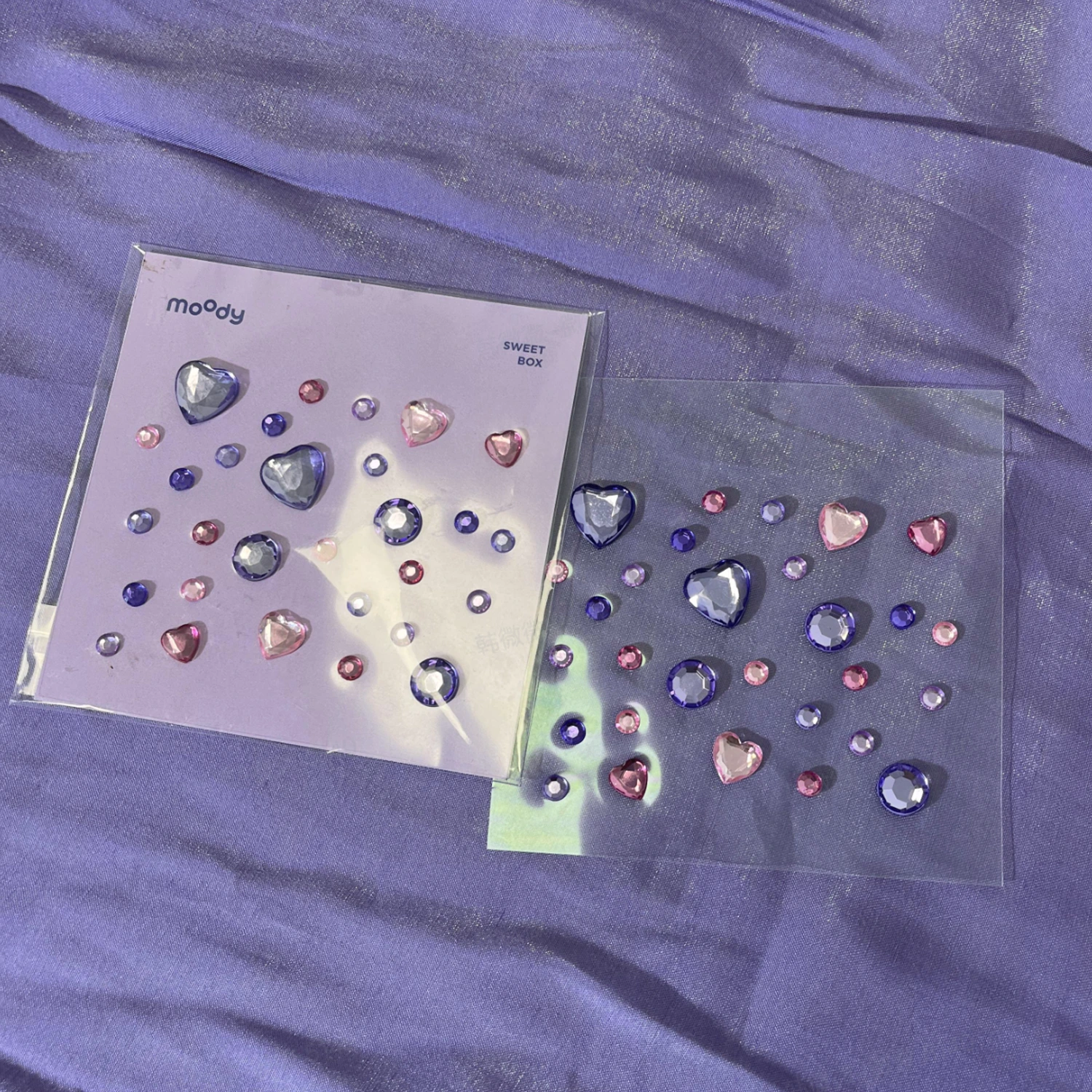 moody Sweetheart Diamond Stickers