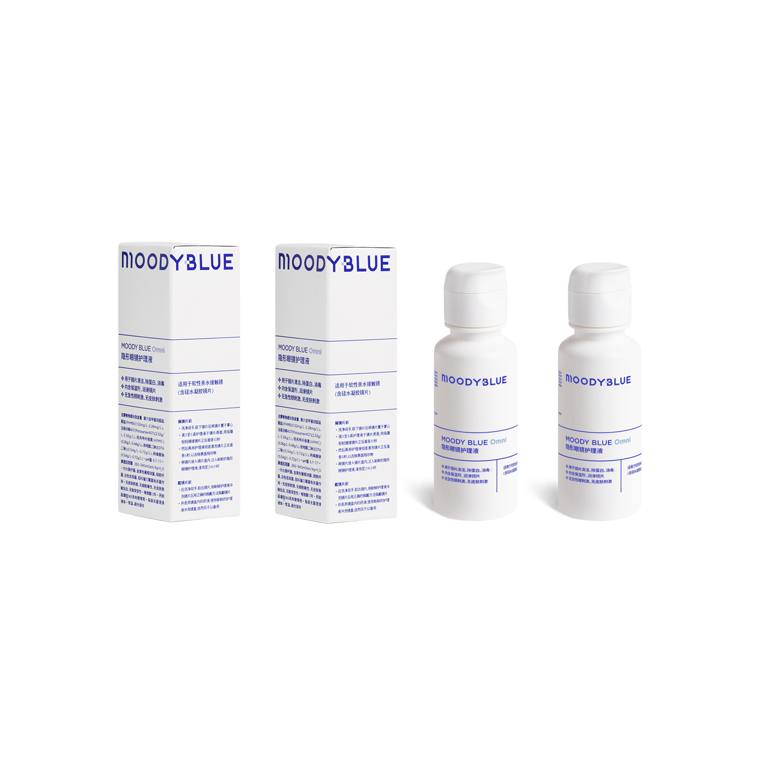MoodyBlue Lens Solution 60ml *2