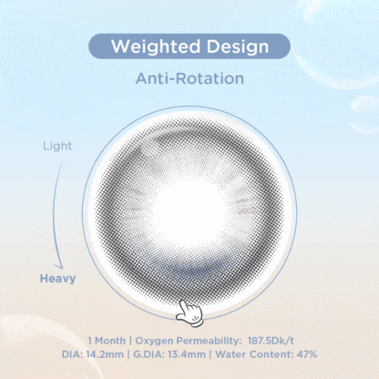 GlowyLock™ Blue Linen(1 Month)