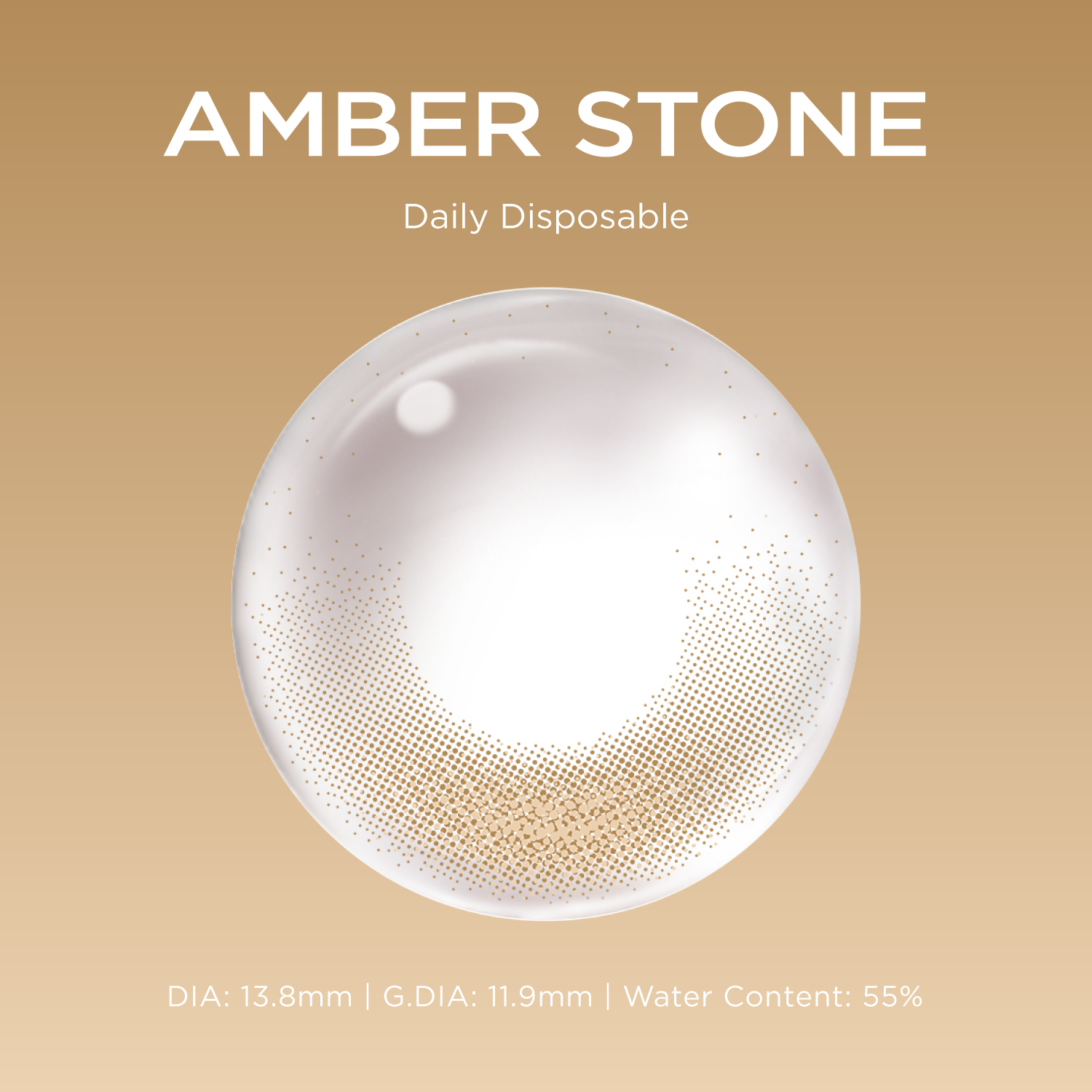 GlowyLock™ Amber Stone