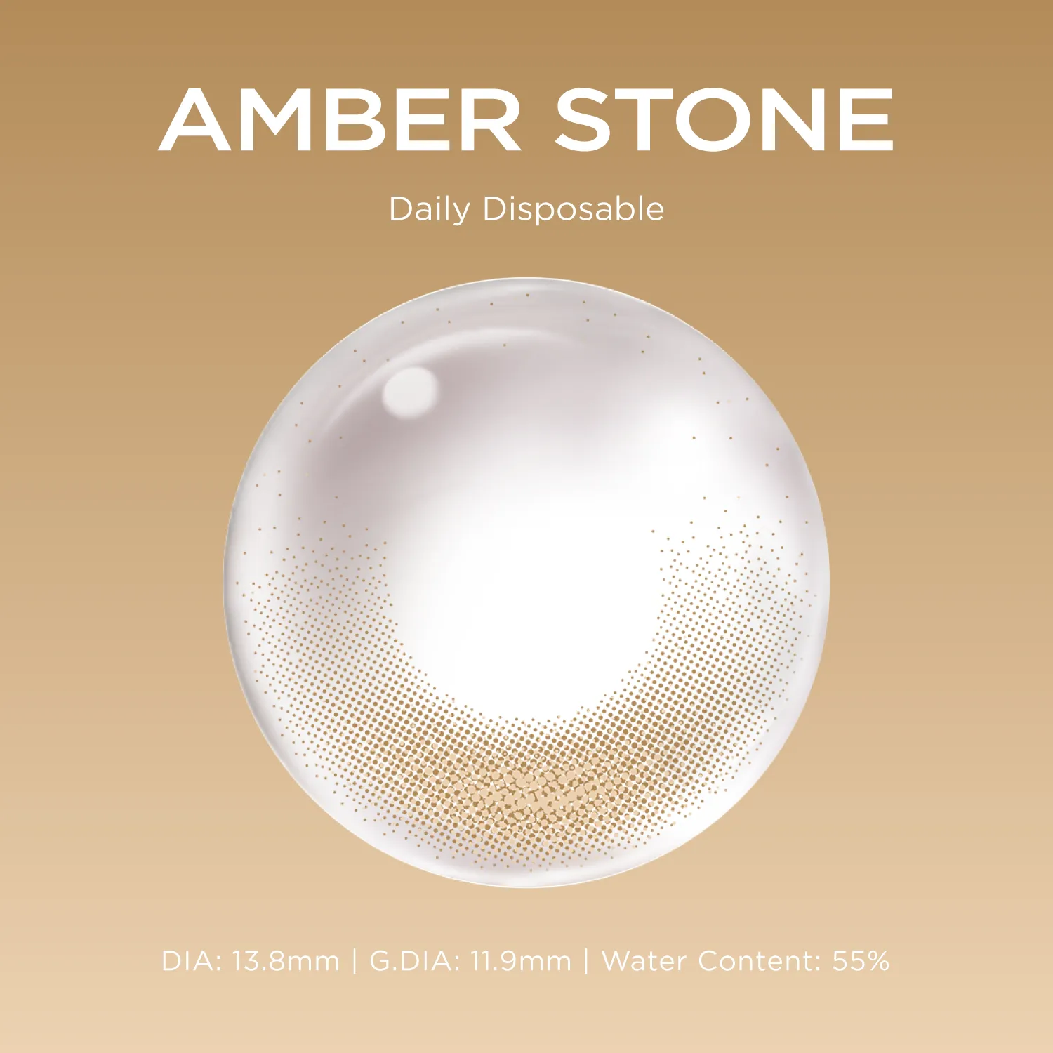 GlowyLock™ Amber Stone