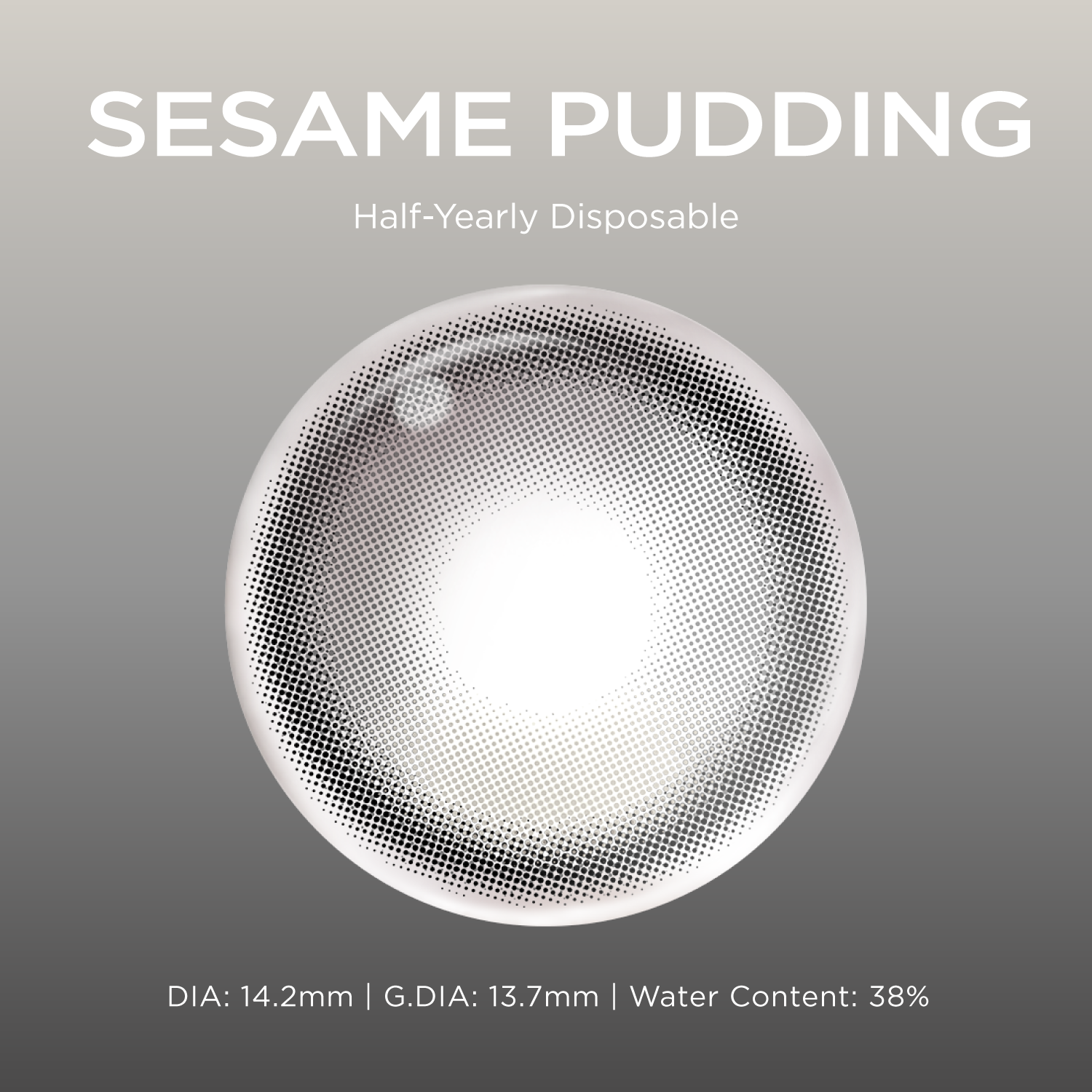 GlowyLock™ Sesame Pudding（1 pc）