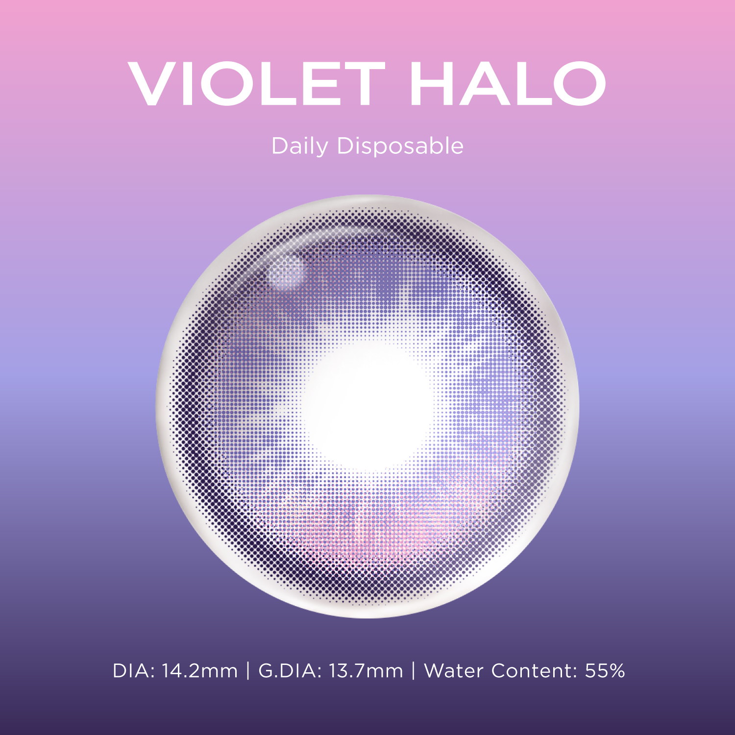 GlowyLock™ Violet Halo