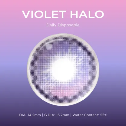 GlowyLock™ Violet Halo