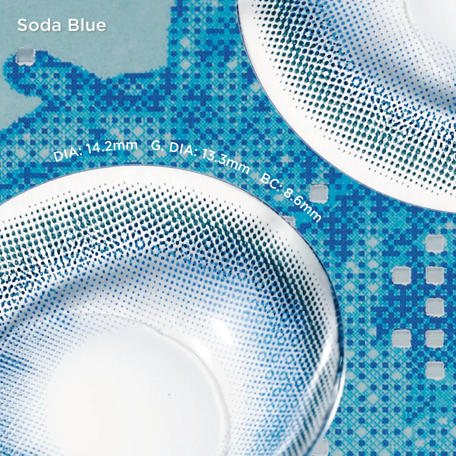 Soda Blue|1 Day,20pcs