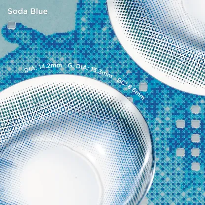 Soda Blue|1 Day,20pcs