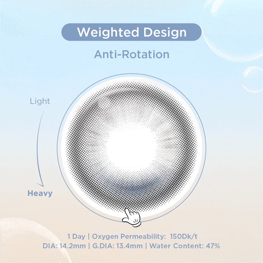 GlowyLock™ Blue Linen