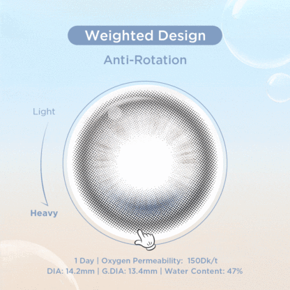 GlowyLock™ Blue Linen