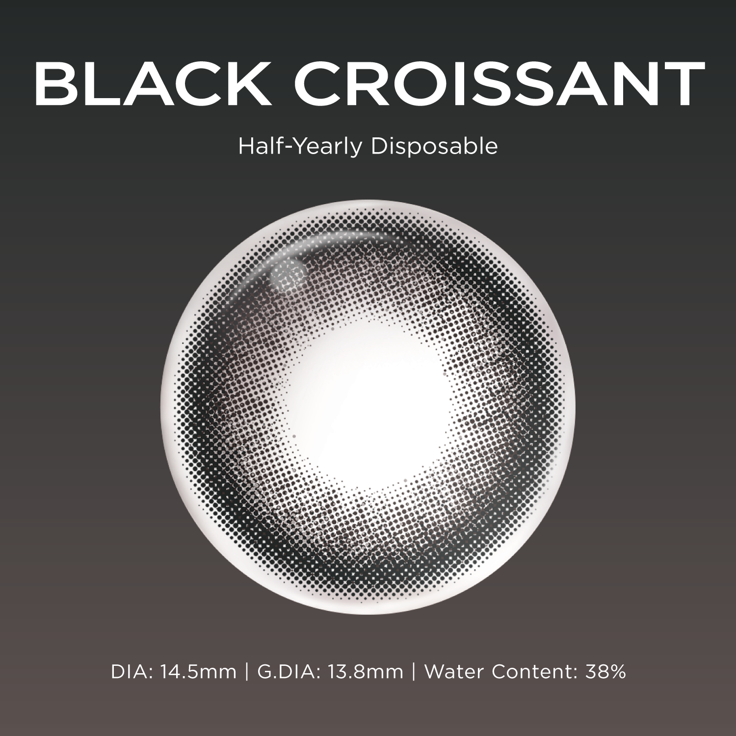 Black Croissant(1 pc)