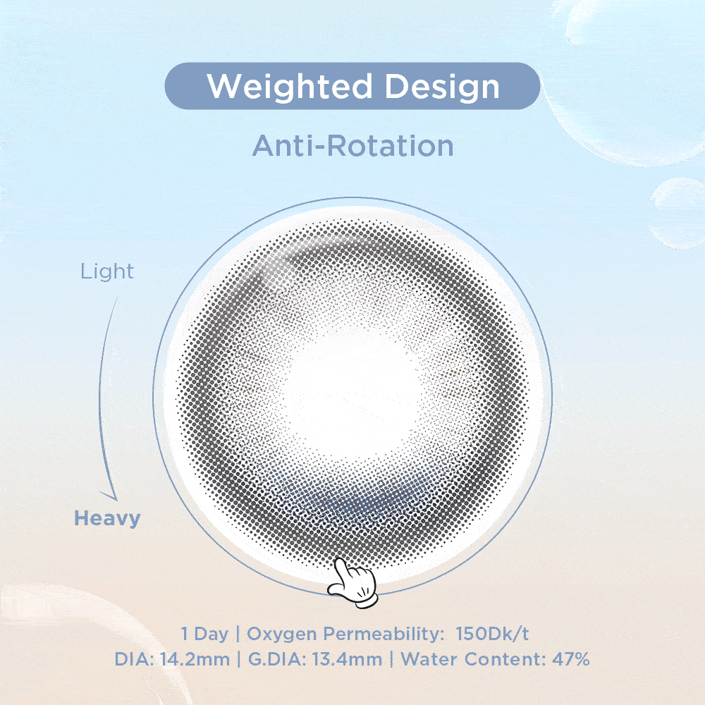 GlowyLock™ Blue Linen