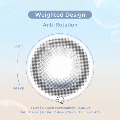 GlowyLock™ Blue Linen