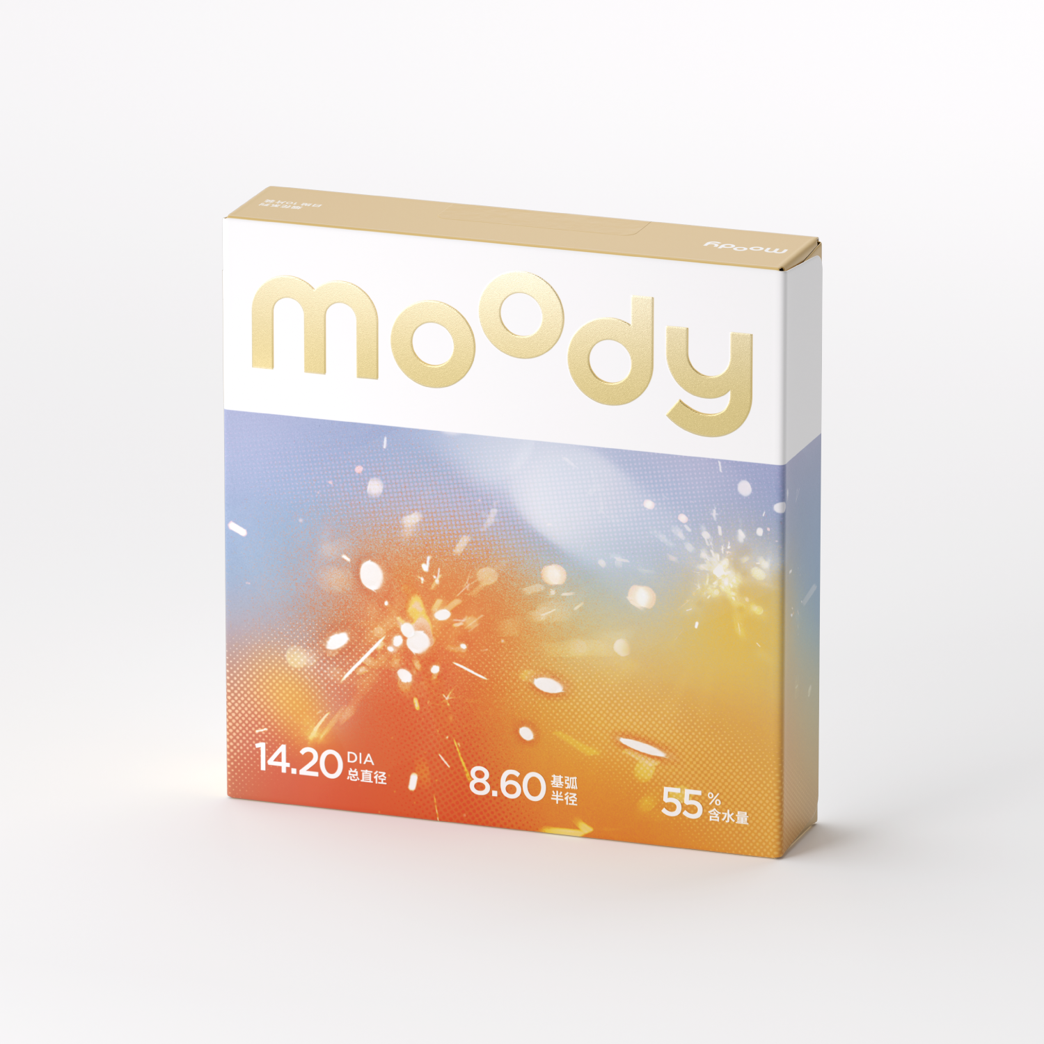 Firework Oolong Brown(1 Day)-moodylenses