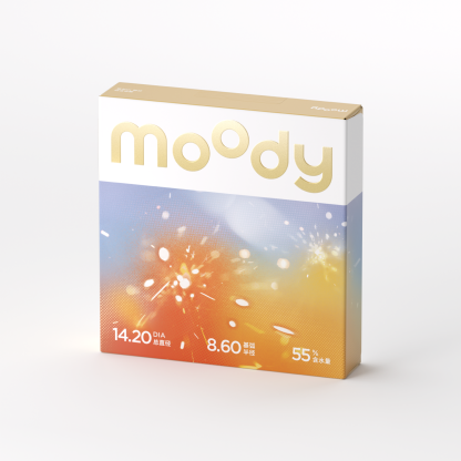 Firework Oolong Brown(1 Day)-moodylenses