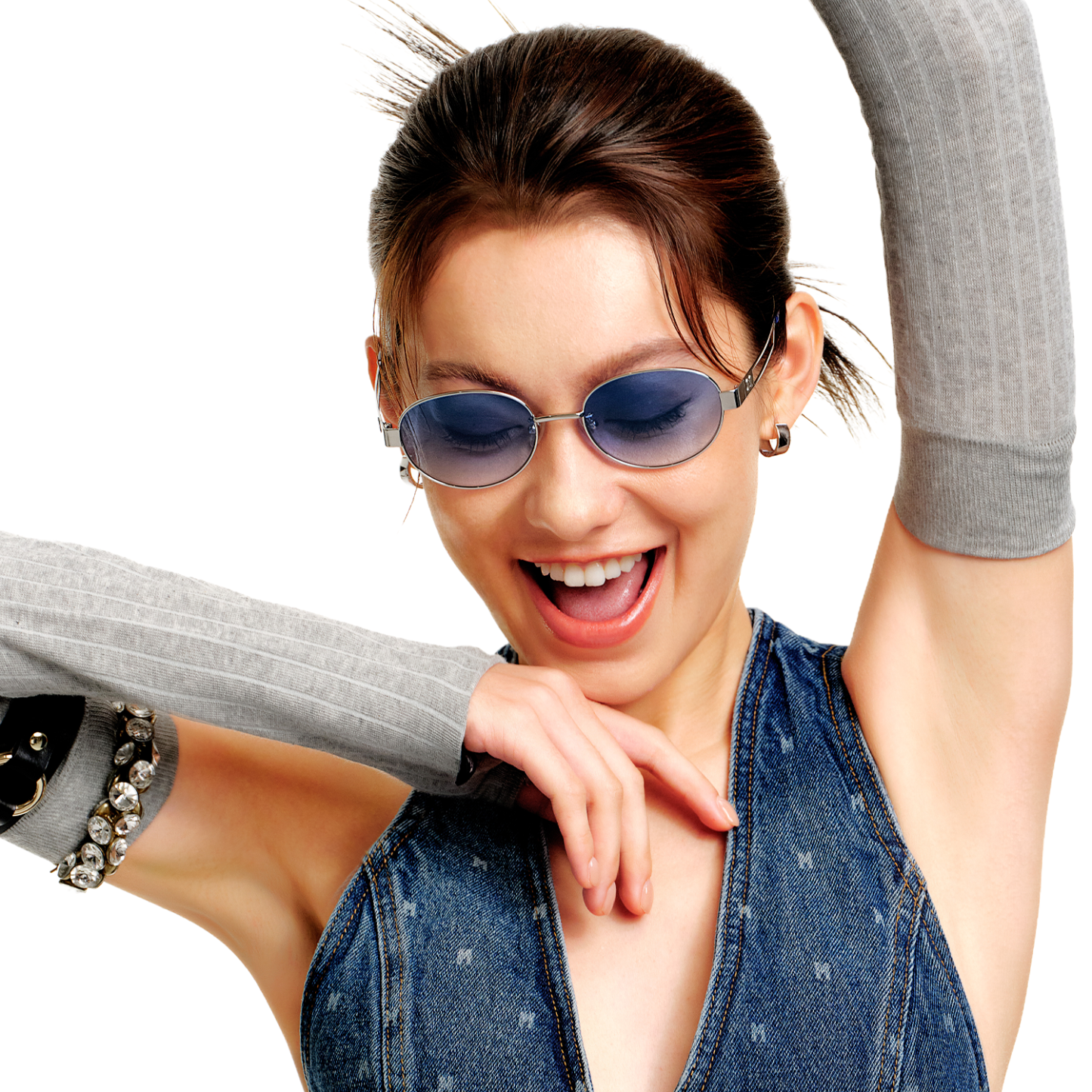 Silver Blue Gradient