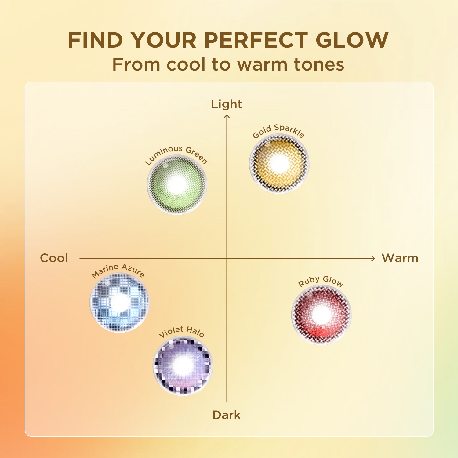 GlowyLock Bold style range