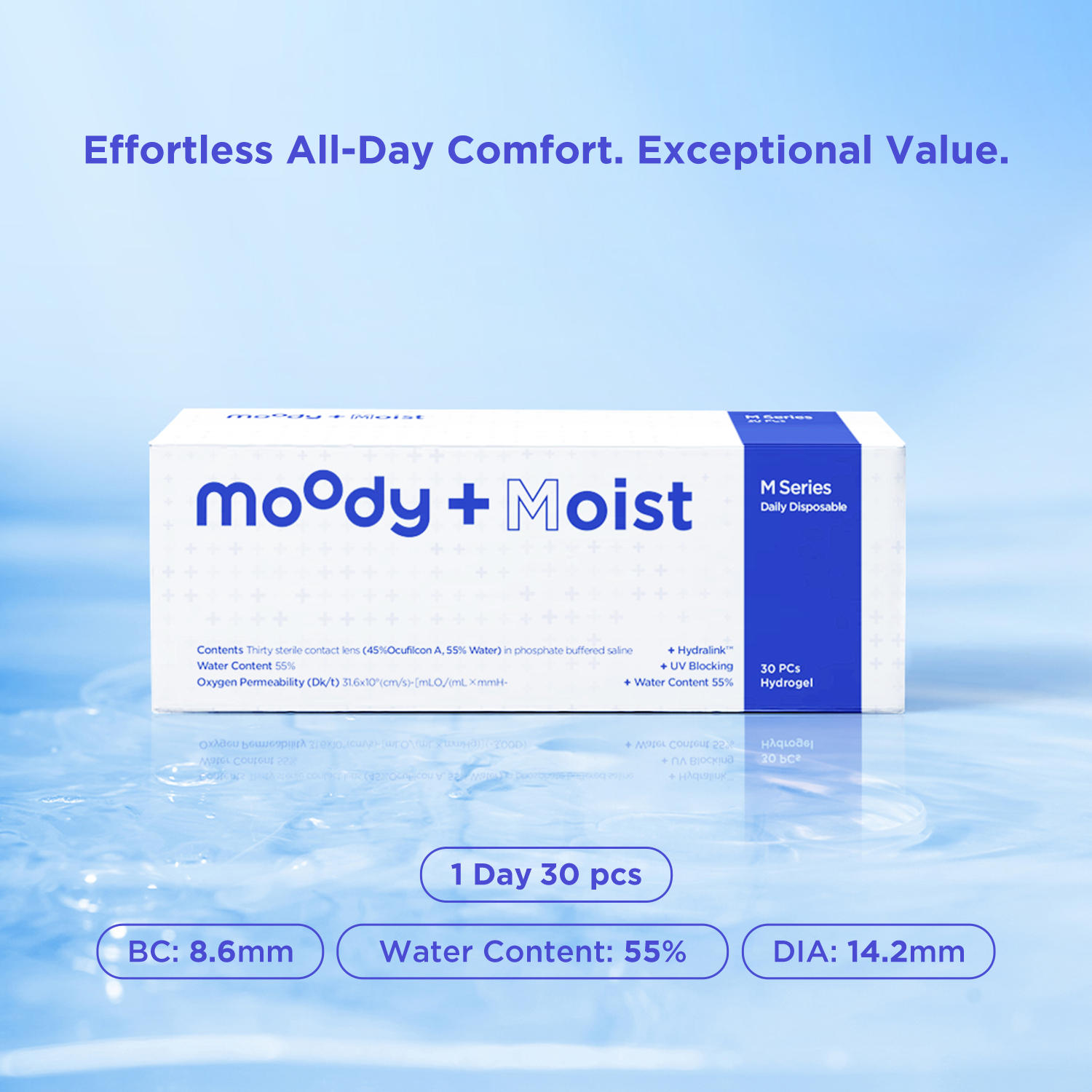 moodyPlus M Daily Contacts