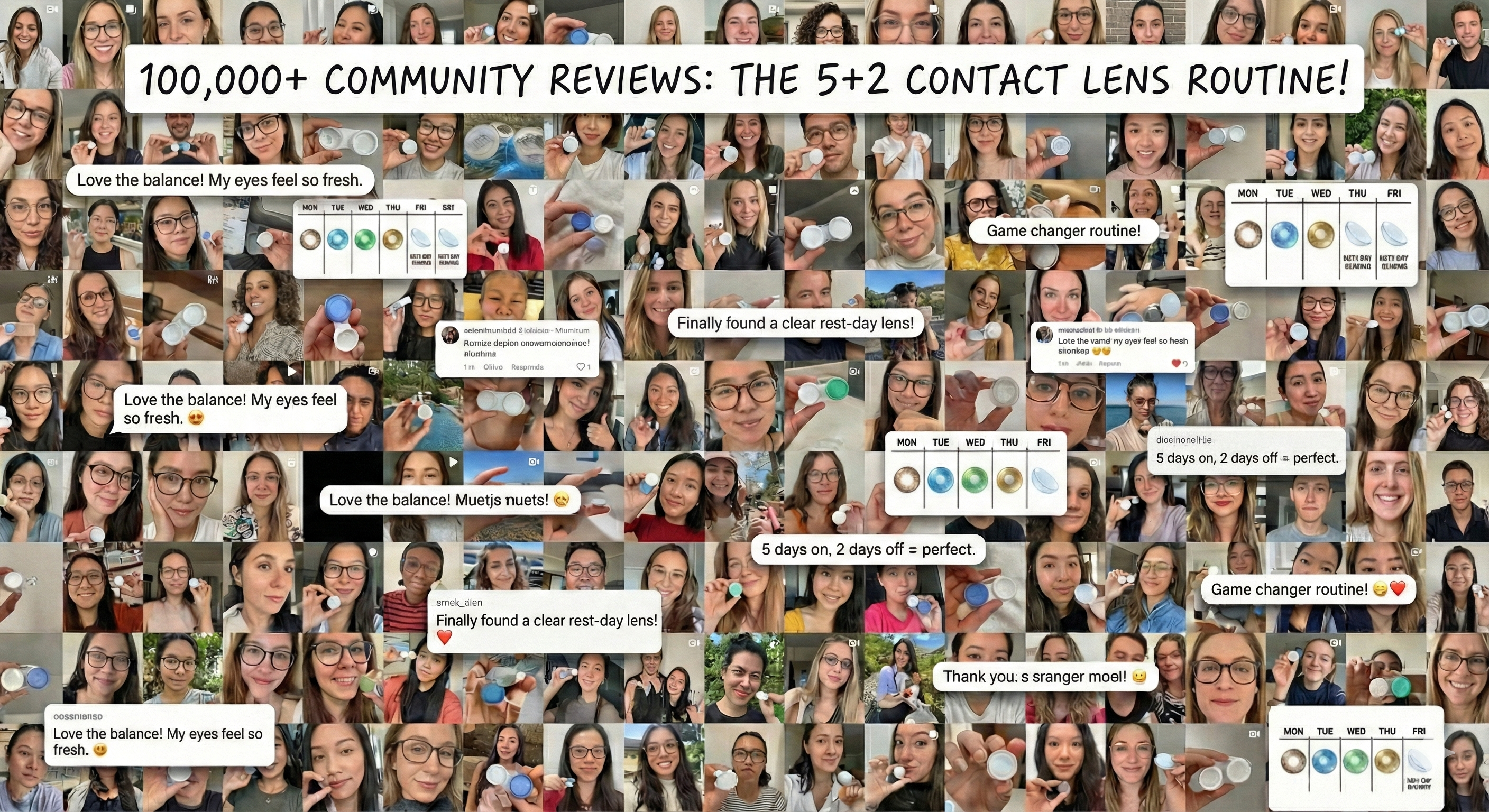 100,000+ Wearers and a Better Habit: Why More People Are Switching to the 5+2 Routine-moodylenses