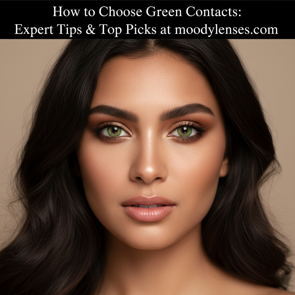 How to Choose Green Contacts: Expert Tips & Top Picks at moodylenses.com-moodylenses