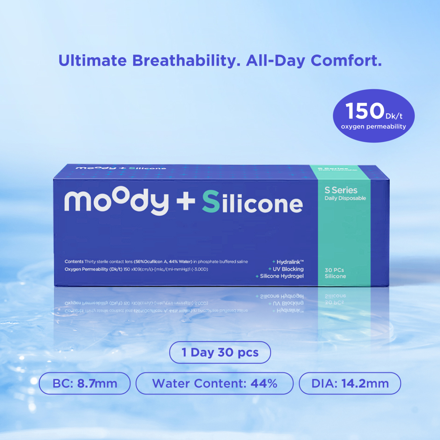moodyPlus S Daily Contacts