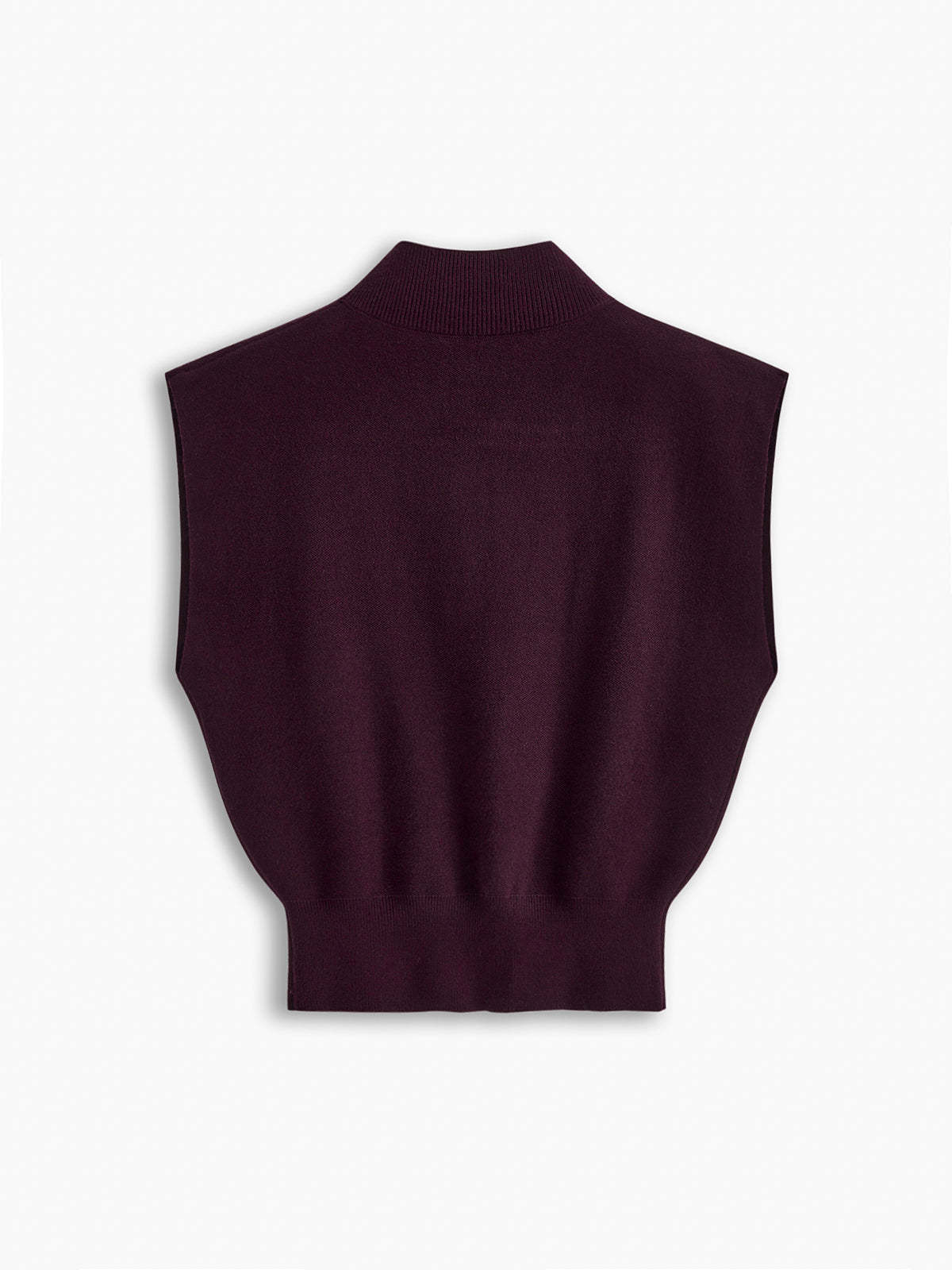 Leisurely Solid Pullover Sweater Vest