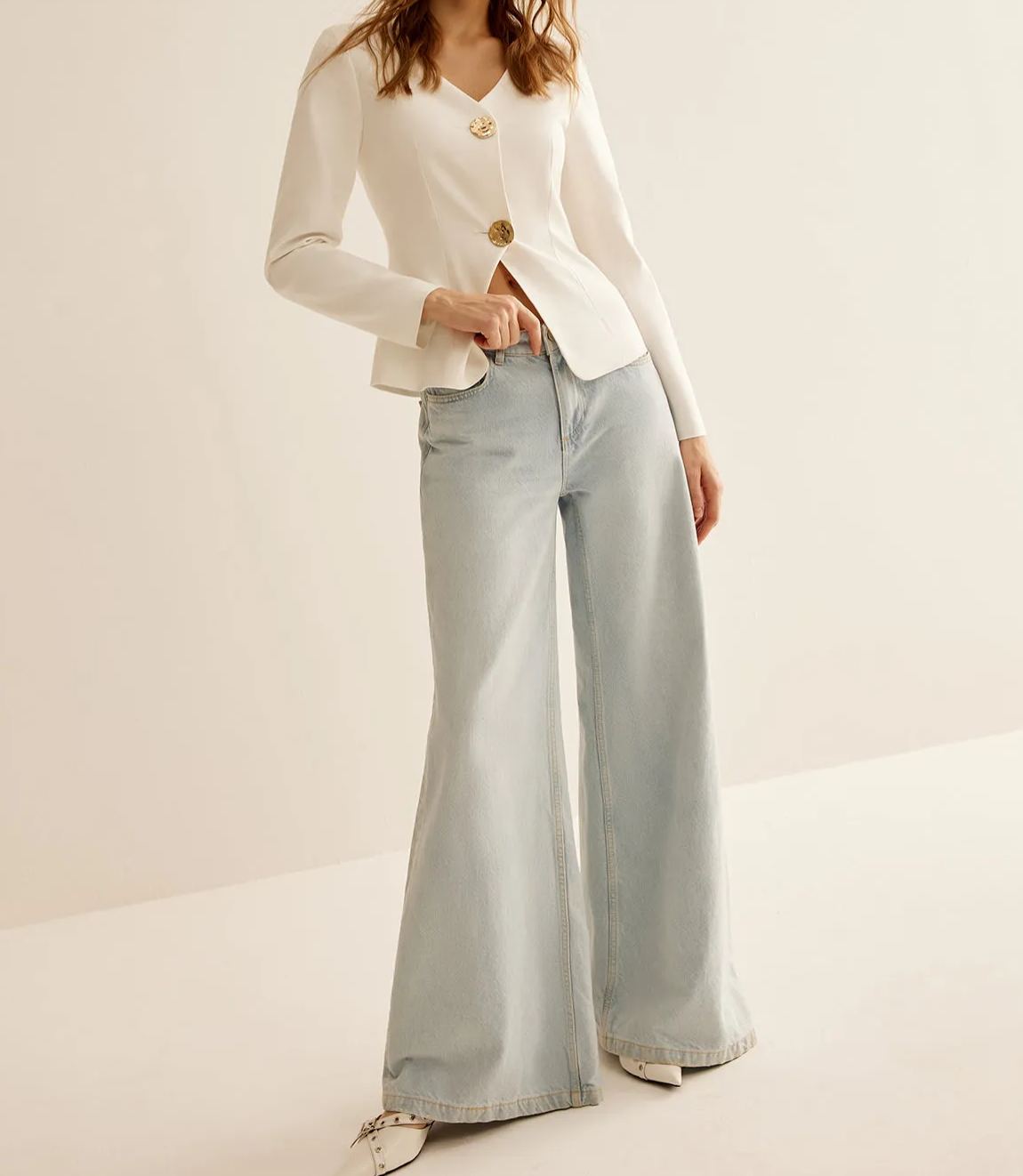 Split Skinny Blazer